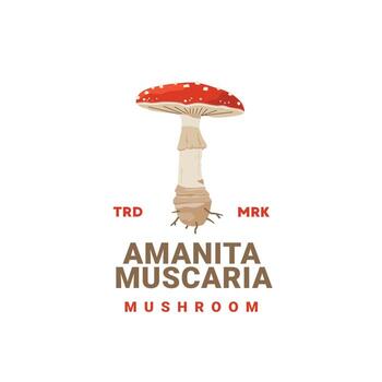 amanita-muscaria-mushroom-logo-illustration-suitable-for-vegetable-shops-and-gardens-vector amanita-muscaria-mushroom-logo-illustration-suitable-for-vegetable-shops-and-gardens-vector